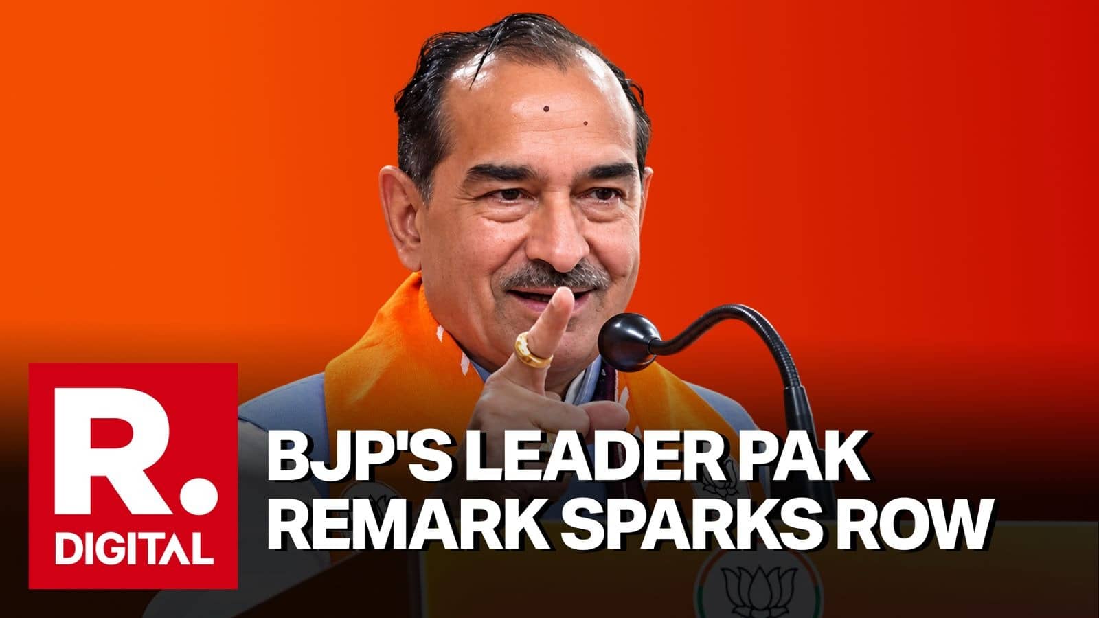 'Will Back Pak In War Against US': Madan Rathore's Remark Sparks Row