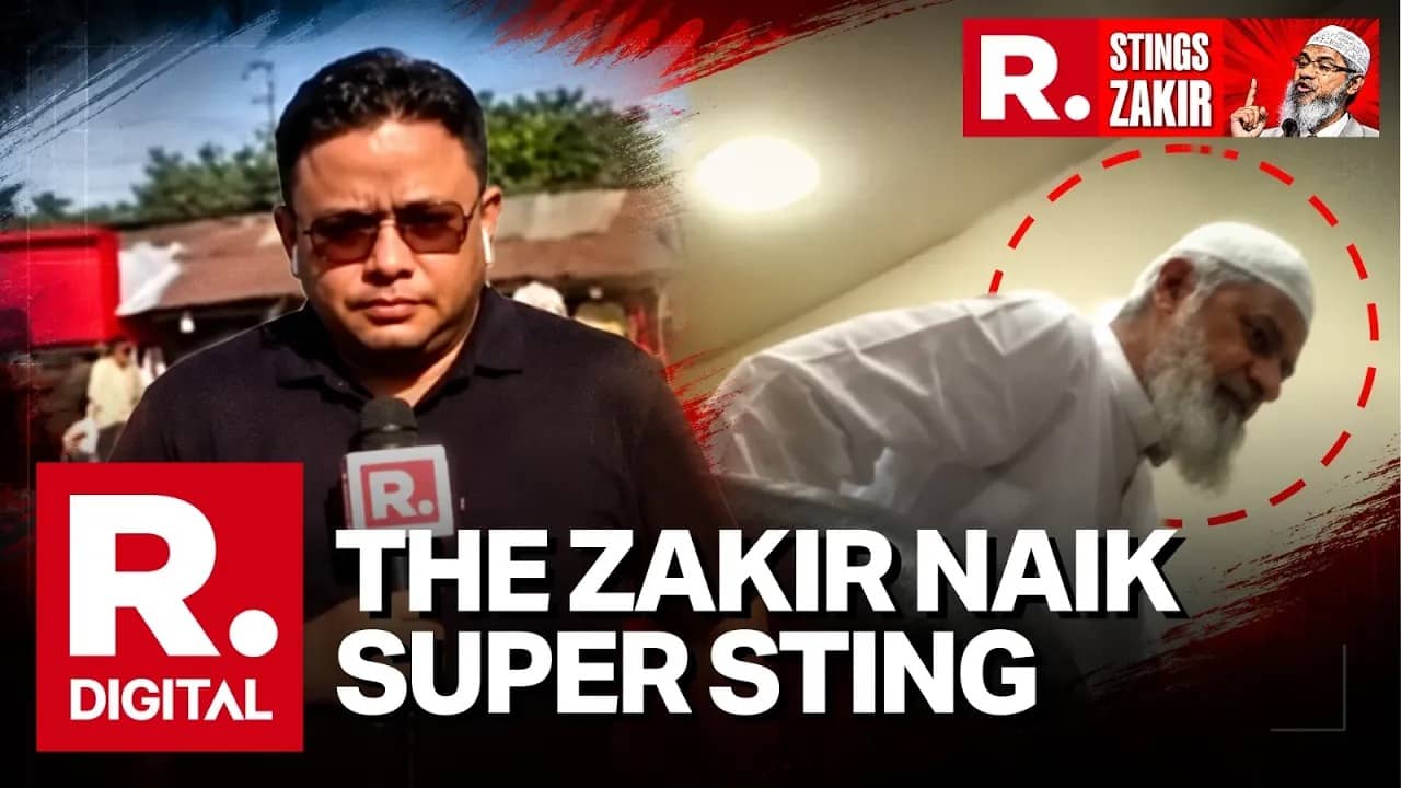 Zakir Naik super sting