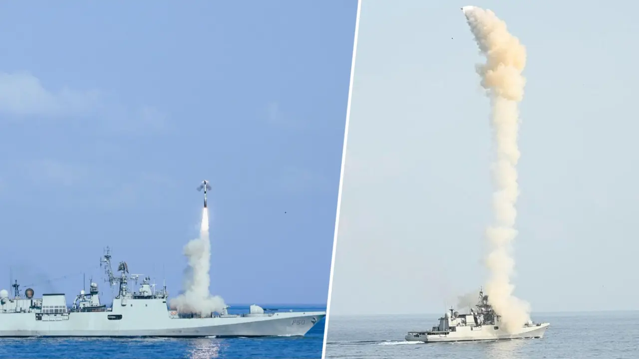 Will Avenge Pahalgam: Indian Navy Warships Show Military Might In Arabian Sea | Watch