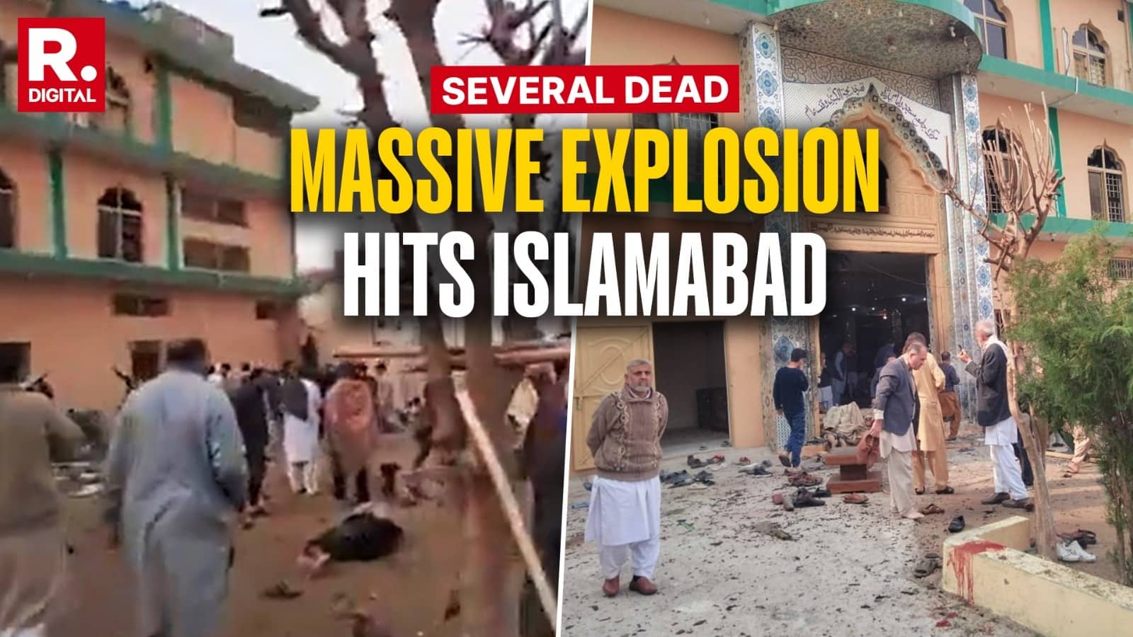 24 Killed, 80 Injured As Explosion Rips Through Mosque in Pakistan's Islamabad; Suicide Bombing Suspected