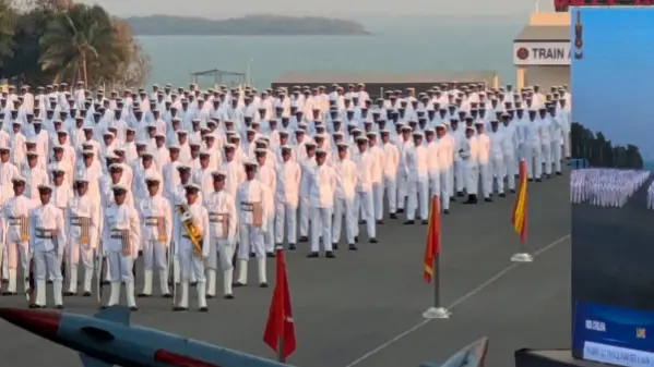 2,966 trainees from the fifth batch of Agniveers passed out at INS Chilka