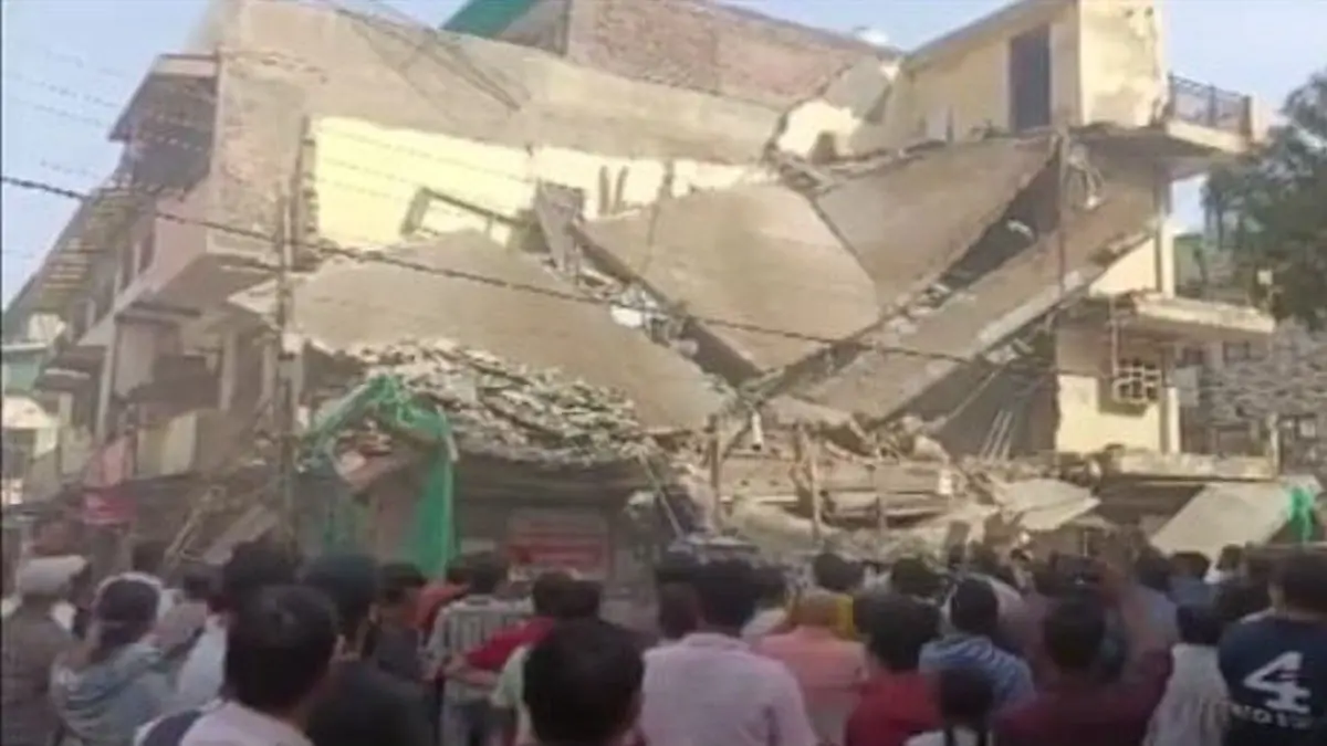 Building Collapse in Nangloi, Delhi
