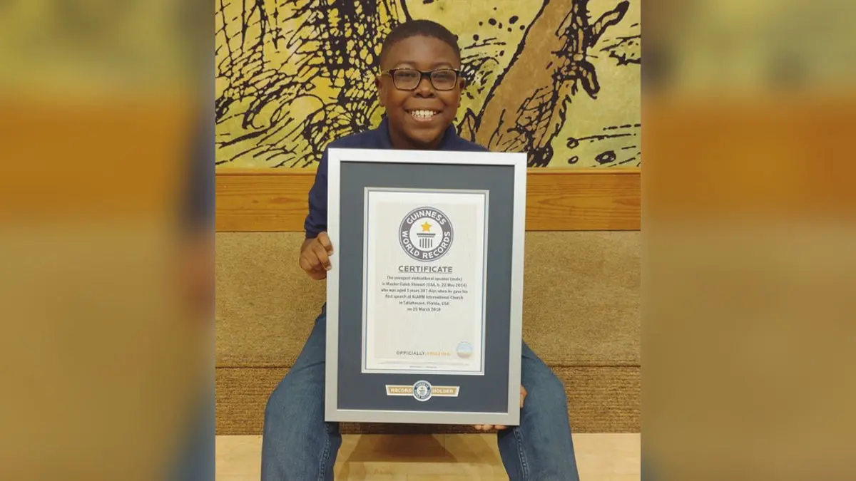 3 year old became the world's youngest motivational speaker