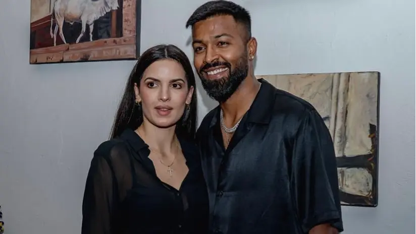 Hardik Pandya and Natasa Stankovic