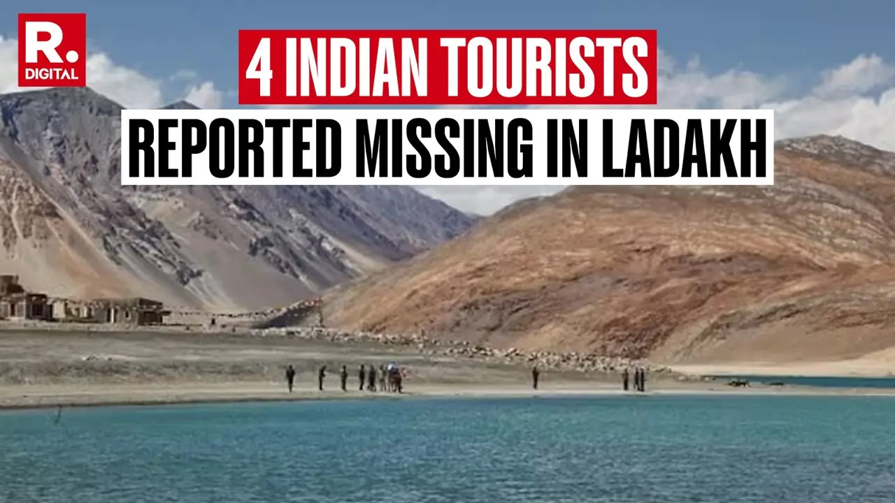 4 Indian Tourists Missing In Ladakh, Search Efforts Underway