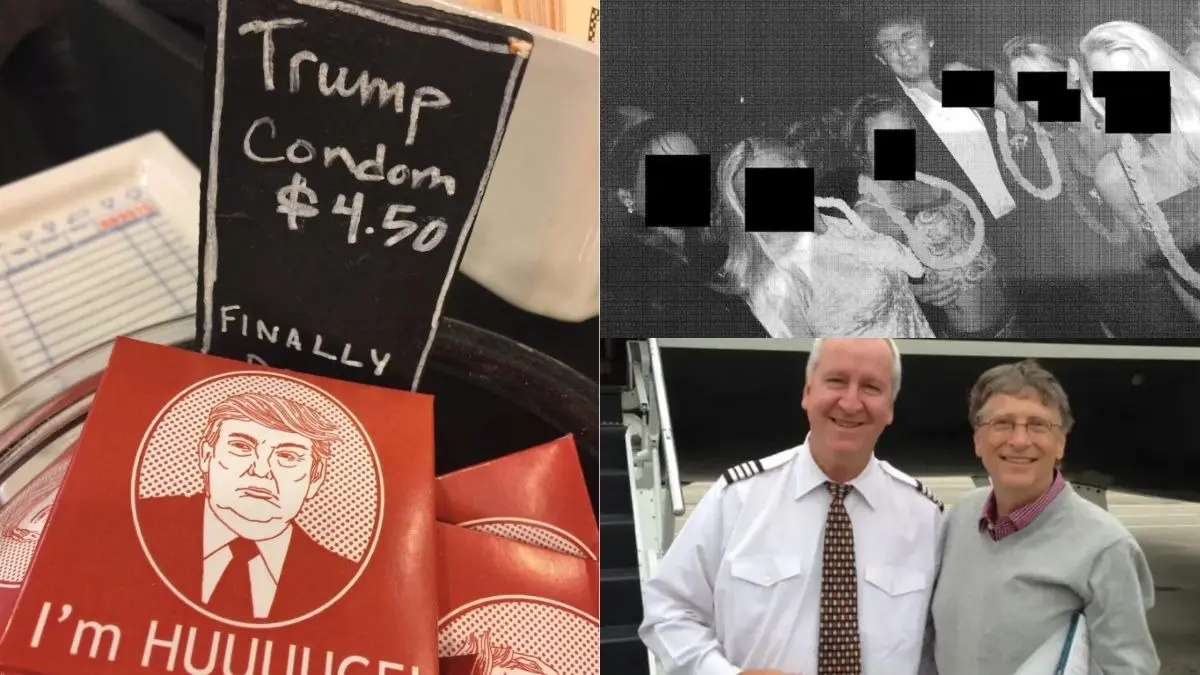 $4.50 Trump Condom, Sex Toys, Bill Clinton, Gates & More: What The New Epstein Photos Show?