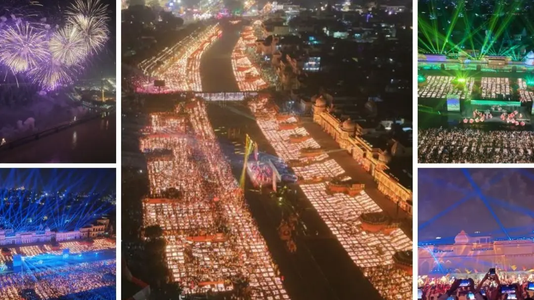 भव्य, दिव्य, अलौकिक...गिनीज वर्ल्ड रिकॉर्ड में दर्ज हुआ अयोध्या दीपोत्सव, 26 लाख दीयों से रोशन हुई रामनगरी; मन मोह लेंगी ये तस्वीरें Ayodhya Deepotsav 2025