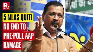 VIDEO: 5 AAP MLAs Quit After Being Denied Poll Ticket, Cite Corruption ...