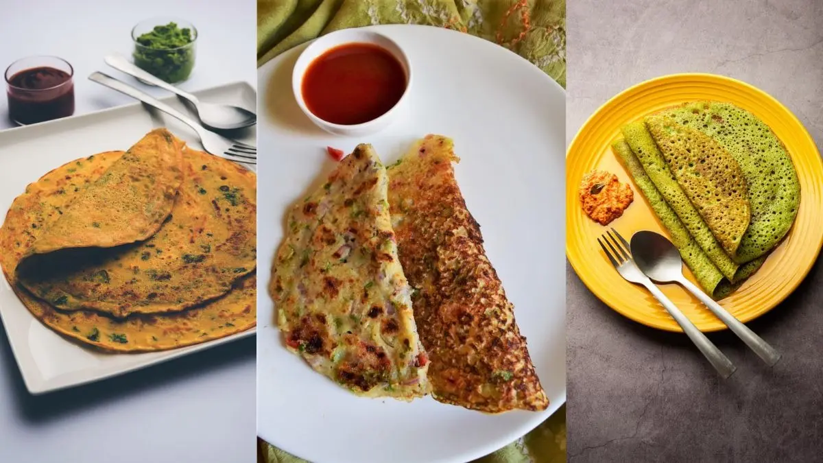 Easy Chilla Recipes: नाश्ते में ट्राय करें चीला की ये 5 झटपट बनाने वाली रेसिपी, एनर्जी से लेकर फिटनेस का है बैस्ट फॉर्मूला 5 healthy easy chilla recipes