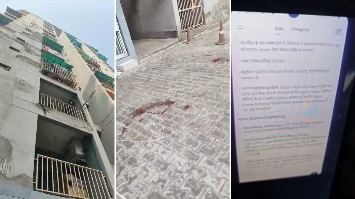 ‘50 Tasks, Whale Symbols, Final Jump’: What A Phone Reveals About The Ghaziabad Sisters’ Triple Suicide ‘50 Tasks, Whale Symbols, Final Jump’: What A Phone Reveals About The Ghaziabad Sisters’ Triple Suicide