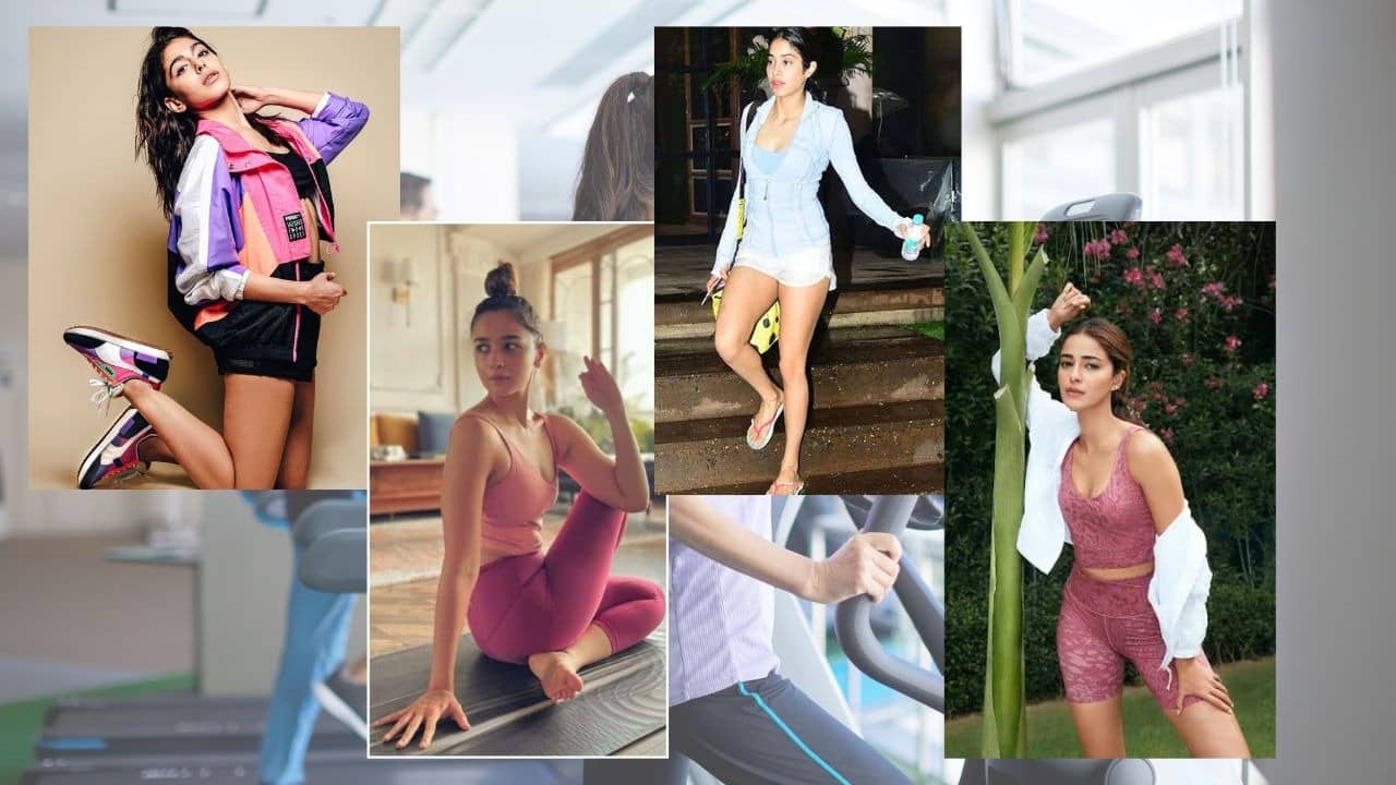 6 Gym Looks For Women Inspired By Alia Bhatt, Ananya Panday, Janhvi Kapoor And Other Stars