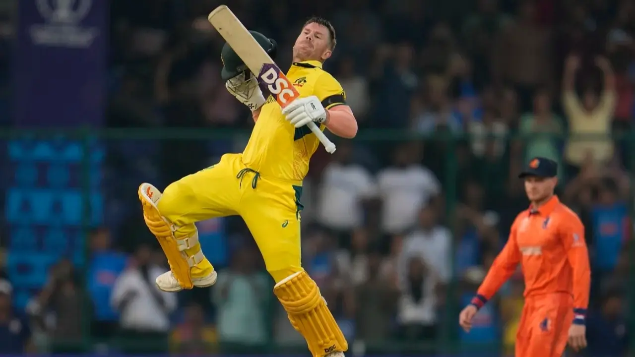 David Warner Leaves Australian Selectors Confused With His International Retirement Announcement David Warner celebrates his century