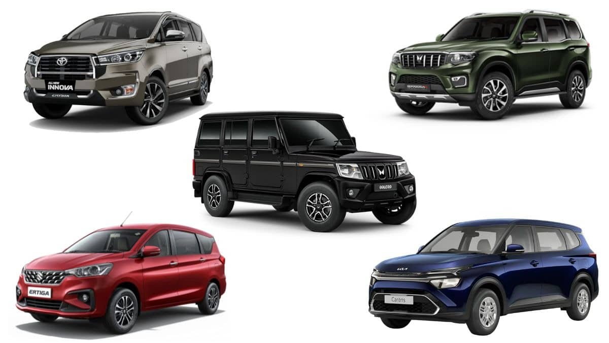 7-Seater SUV Sales in November 2025