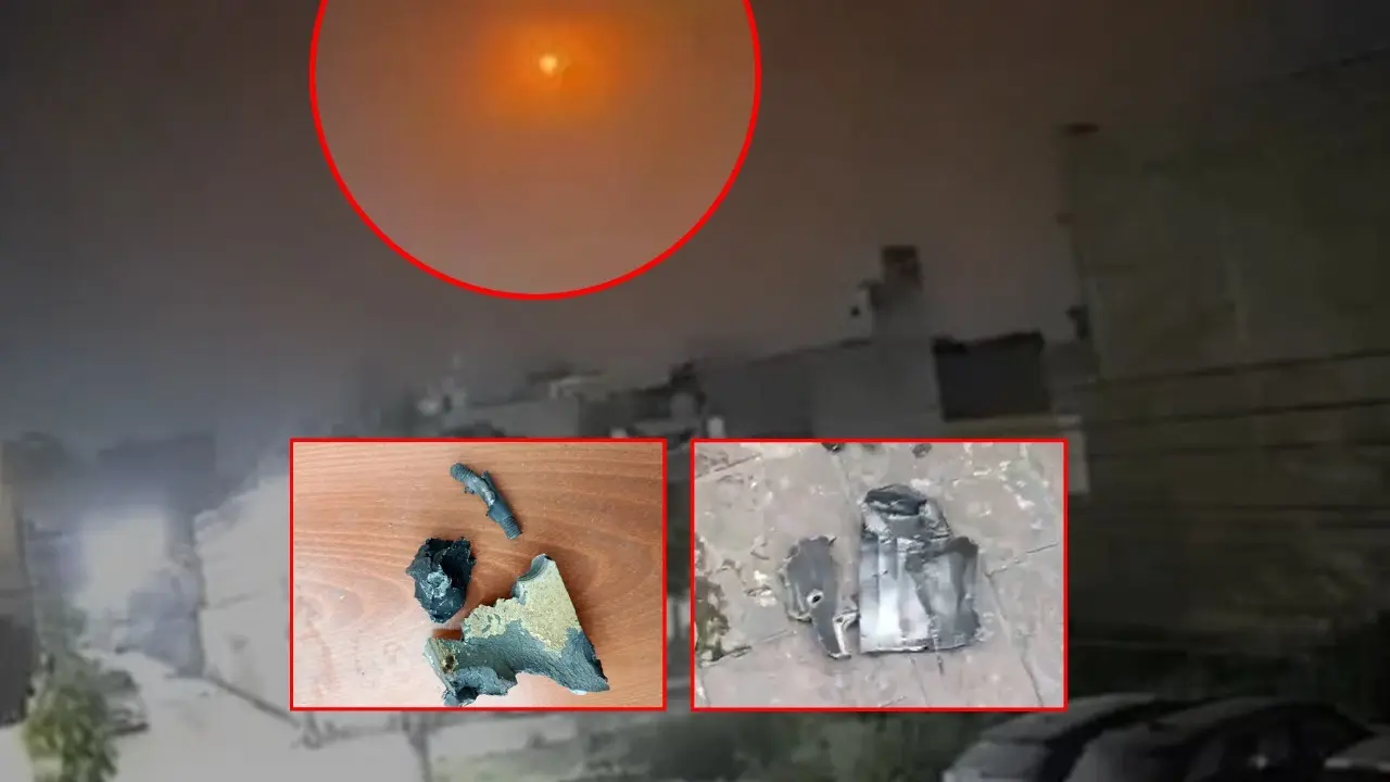 7-Second Video Shows Exact Moment Pakistani Missile Was Shot Down In Punjab | WATCH 7-Second Video Shows Exact Moment Pakistani Projectile Was Shot Down In Punjab
