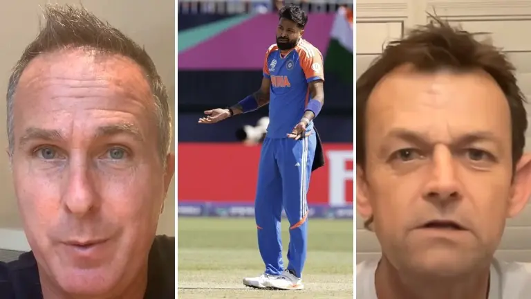 'Set up for India': Adam Gilchrist and Michael Vaughan slam ICC over T20 World Cup scheduling Michael Vaughan, Hardik Pandya, Adam Gilchrist