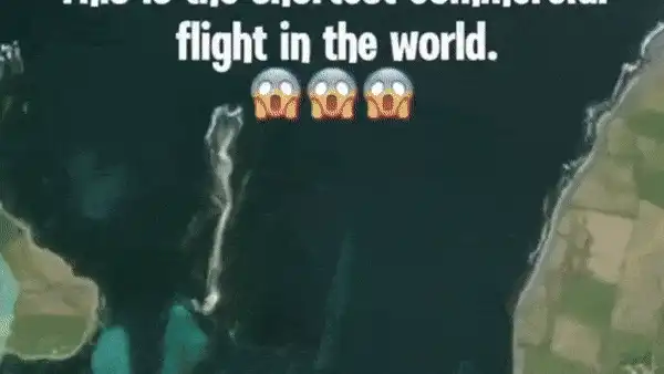 World’s Shortest Flight: A 53-Second Journey Between Scottish Islands World’s Shortest Flight: A 53-Second Journey Between Scottish Islands