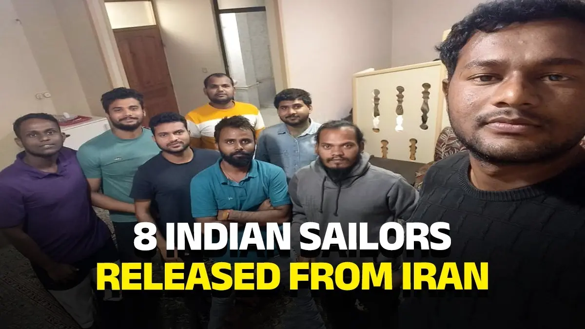 8 Indian Sailors Released From Iran After Nearly Two Months in Detention 8 Indian Sailors Released From Iran After Nearly Two Months in Detention