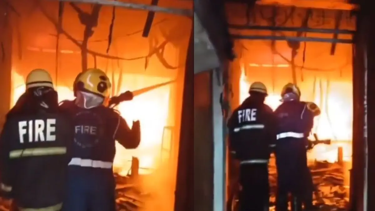 8 Killed as Massive Fire Engulfs Building Near Hyderabad’s Charminar