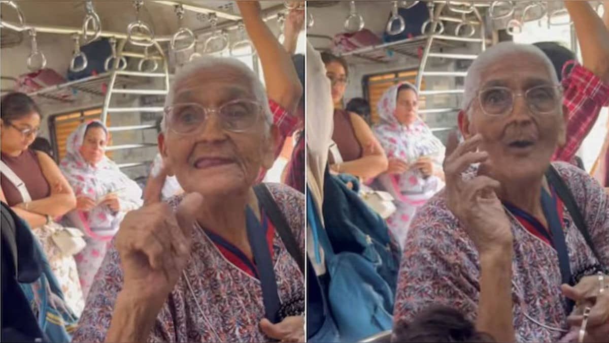 89-Year-Old Woman's Struggle To Sell Bracelets In Mumbai Locals Goes Viral | WATCH