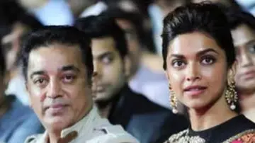 Deepika and Kamal Haasan