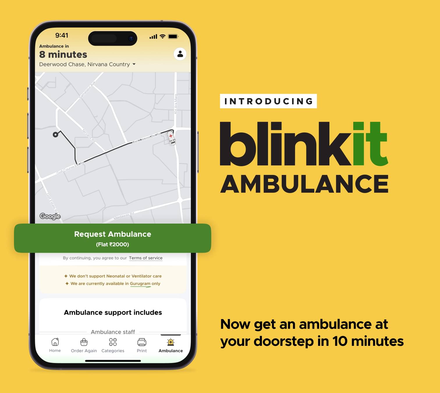 BLinkit Ambulance 1735836856263