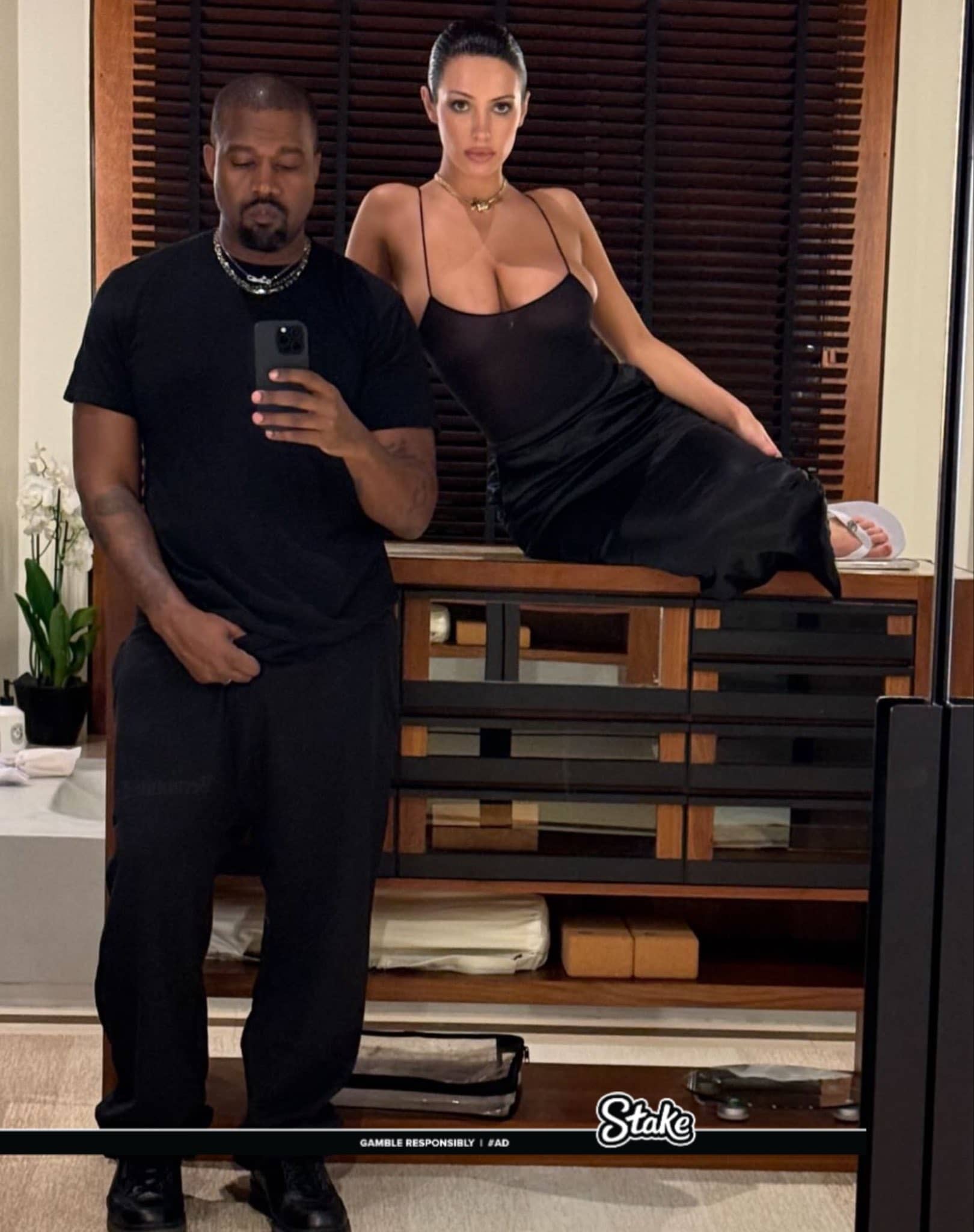 kanye west wife sheer dress at grammys Kanye West Defends Bianca Censori Amid 'Invisible Dress' Controversy