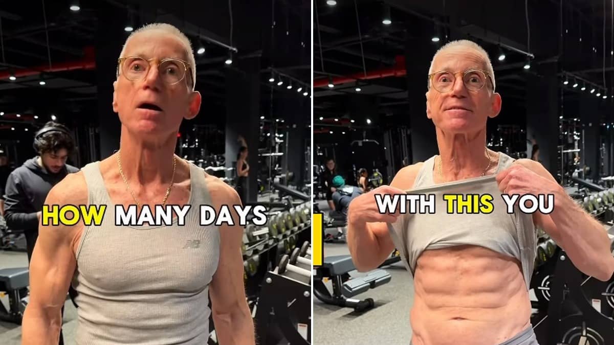 A 73-year-old is going viral for his fitness and diet plan