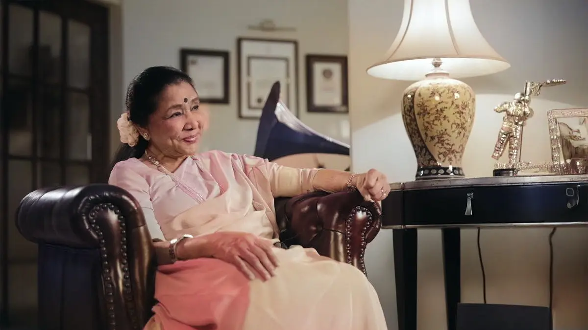 A file photo of Asha Bhosle.