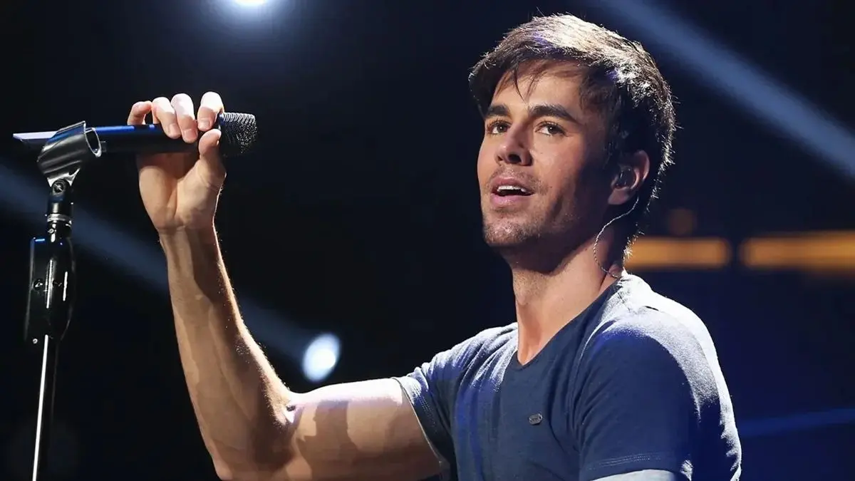 A file photo of Enrique Iglesias