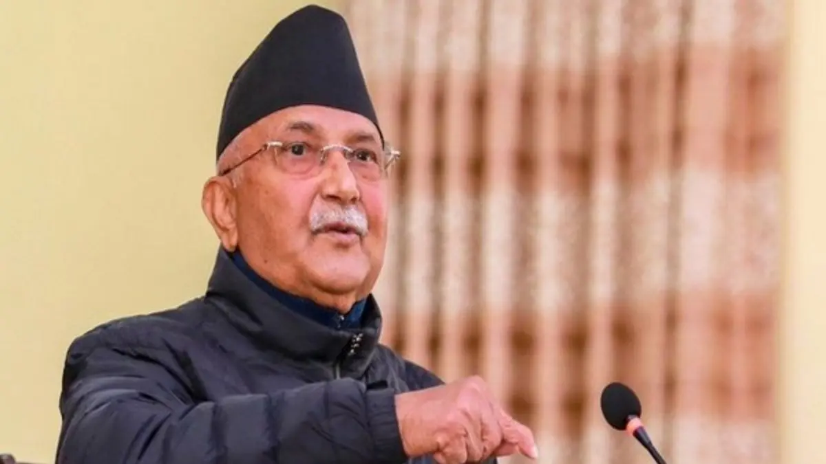 A file photo of Nepal PM K P Sharma Oli