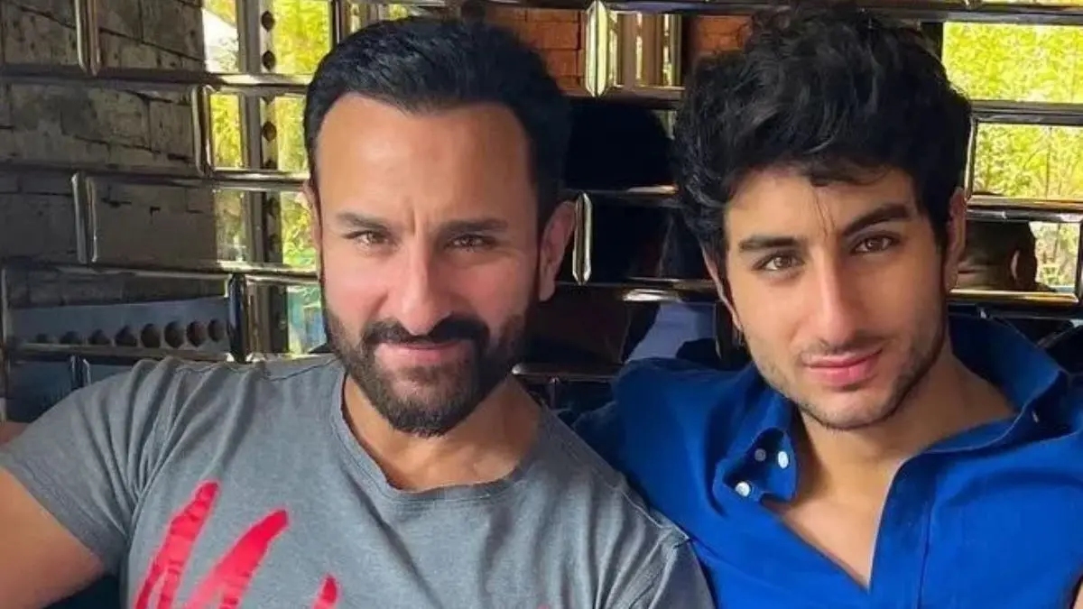 A file photo of Saif Ali Khan and Ibrahim Ali Khan
