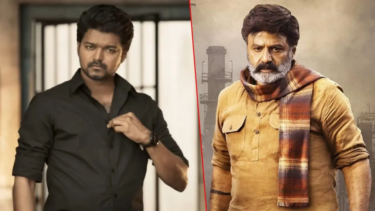 Thalapathy 69: Is Vijay Starrer Remake of Nandamuri Balakrishna's Bhagavanth Kesari? A file photo of Thalapathy Vijay and Nandamuri Balakrishna
