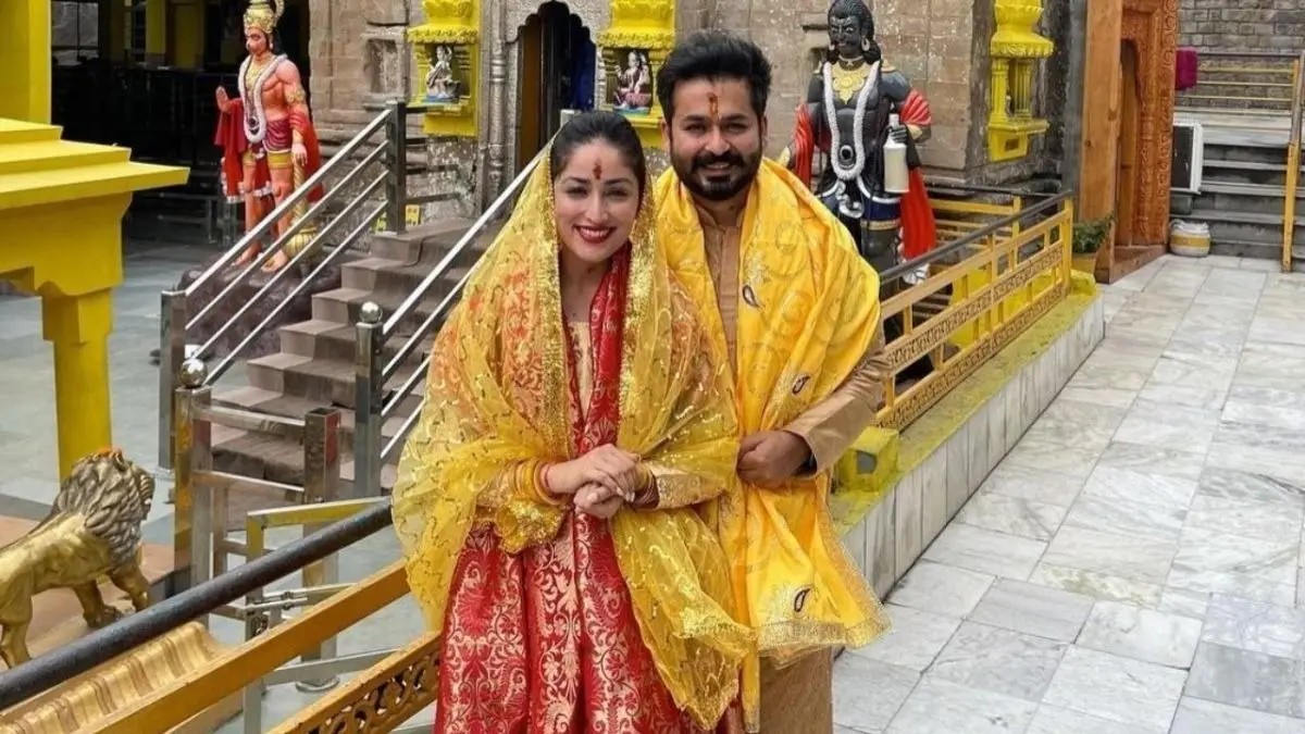 Aditya Dhar-Yami Gautam Offer Prayers At Naina Devi Temple After Back-to-back Successes Of Dhurandhar And Haq A file photo of Yami Gautam and Aditya Dhar