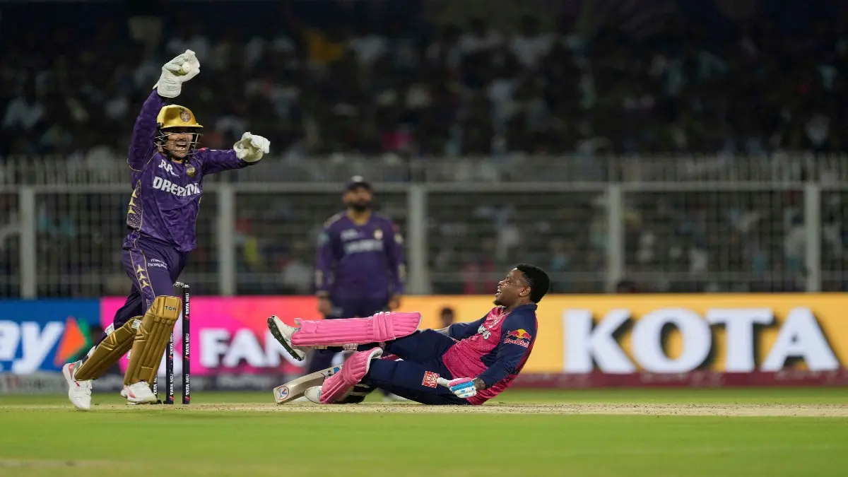 IPL 2025: KKR Secure Thrilling Win Over Rajasthan Royals, Defeat Riyan Parag's Side By 1 Run To Brighten Playoff Hopes A glimpse from the match between KKR and RR