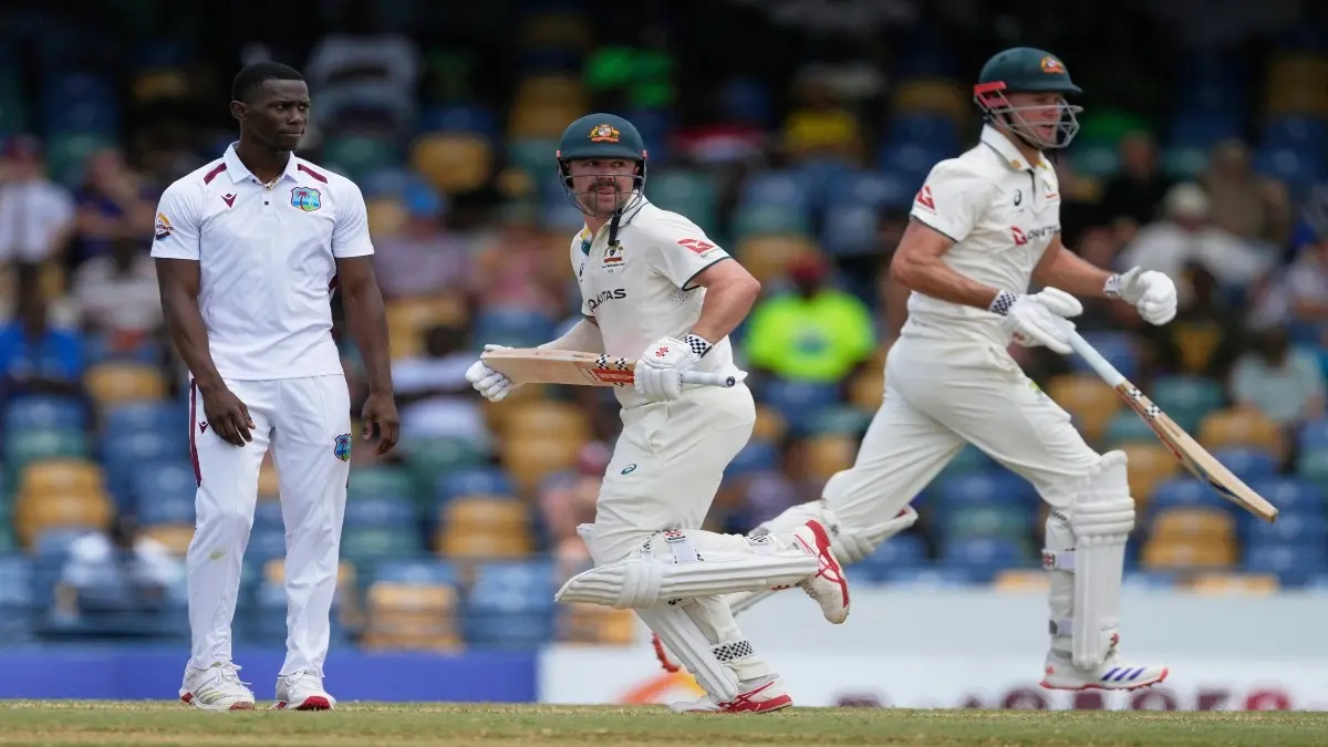 A glimpse from the WI vs AUS first Test match