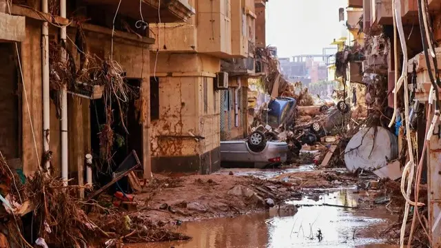 A Libyan court gives 12 officials prison sentences over last year's deadly flooding
