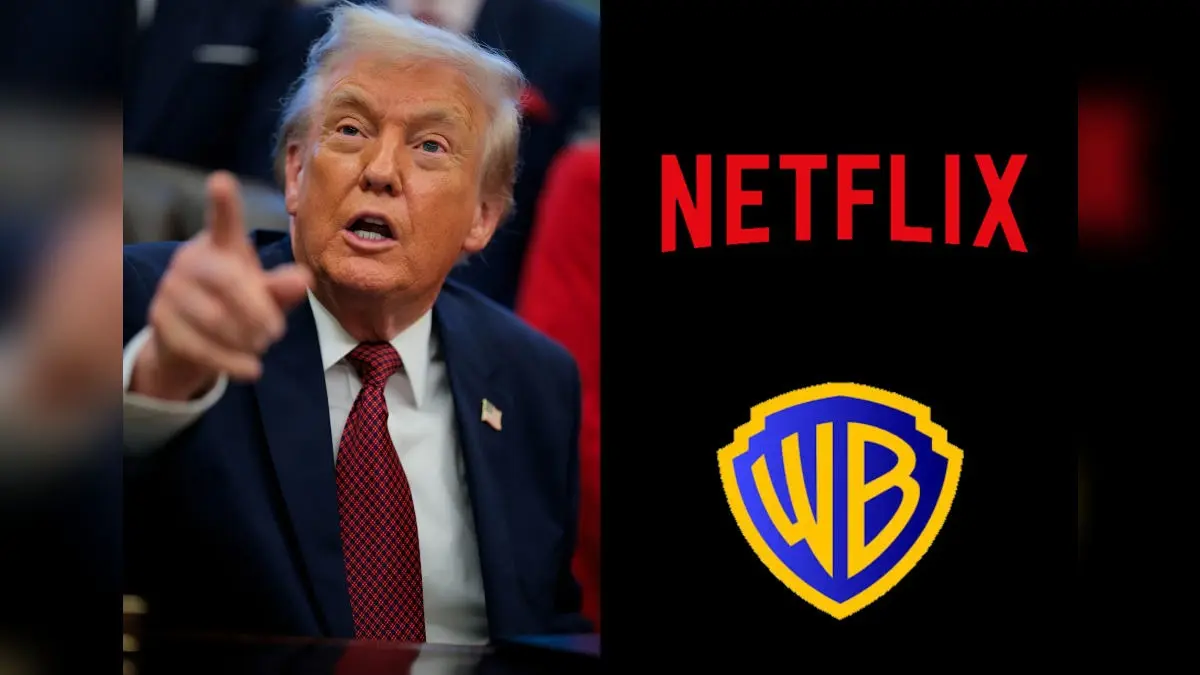 'A Lot of Market Share': US President Trump Signals Scrutiny For Netflix-Warner Bros Deal