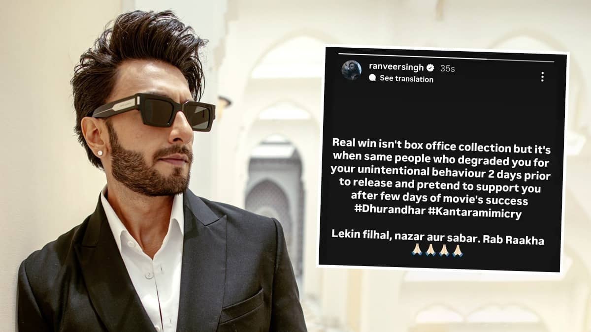 A post credited to Ranveer Singh has been going viral on the internet