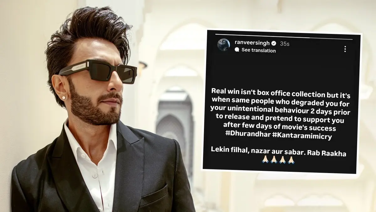A post credited to Ranveer Singh has been going viral on the internet