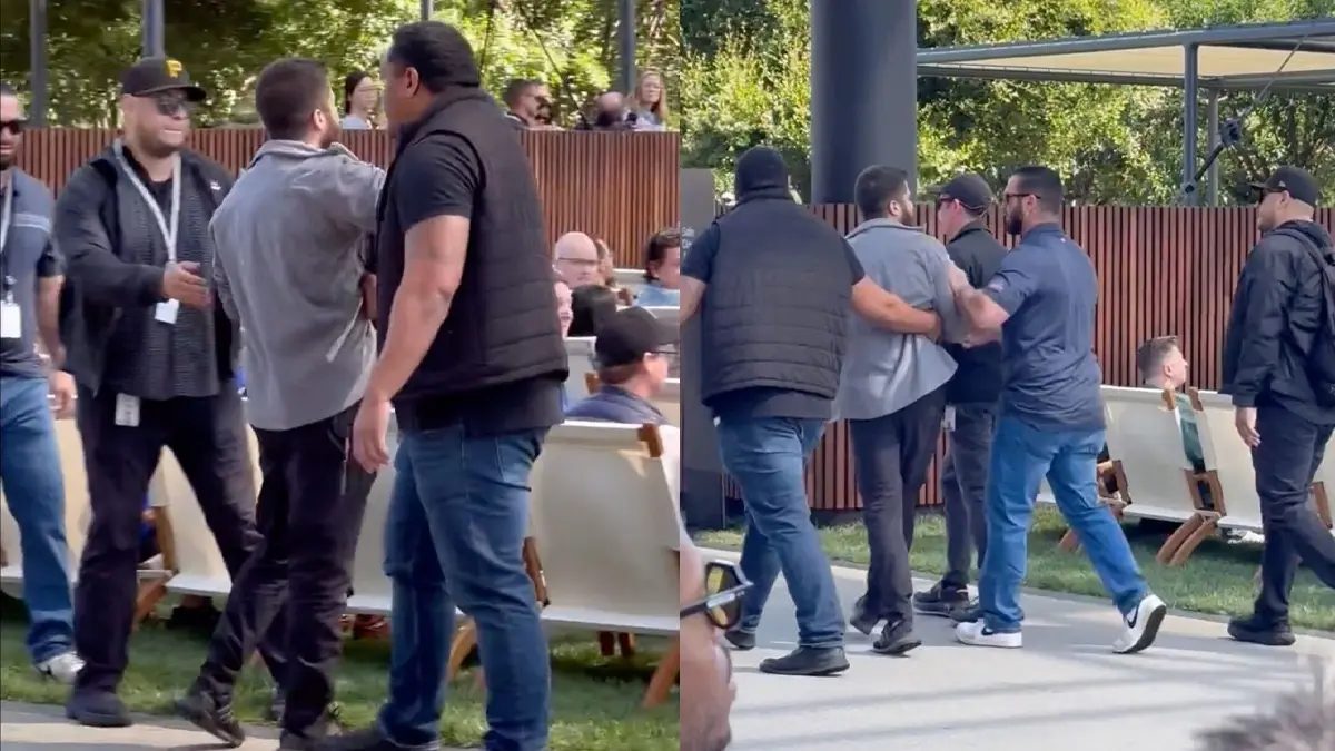Apple Employee Crashes Apple Event As A Protester A protester claimed as an Apple employee interrupted WWDC 25 event.