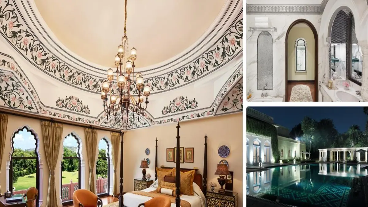 A Royal Night: JD Vance’s ₹16 Lakh Stay at Rambagh Palace's Grand Suite