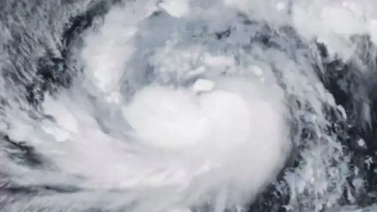 Philippines Evacuates 100,000 People as Fung-Wong Intensifies Into Super Typhoon A satellite image shows Storm Fung-Wong, which has intensified into a typhoon, according to the Cooperative Institute for Research in the Atmosphere (CIRA), over the Philippine Sea on November 7, 2025, in this screengrab from video.