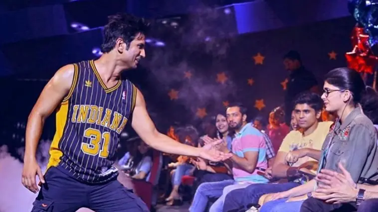 A still from Dil Bechara.