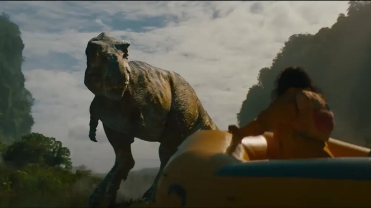 Jurassic World Rebirth Box Office Collection Day 1 (Early Estimates): Scarlett Johansson-Jonathan Bailey's Sci-fi Thriller Off To A Promising Opening In India A still from Jurassic World Rebirth Trailer 2