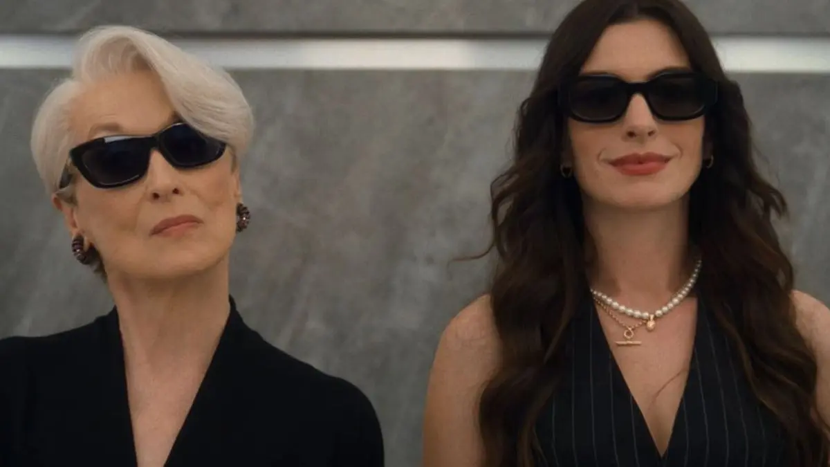 A still from The Devil Wears Prada 2 Teaser