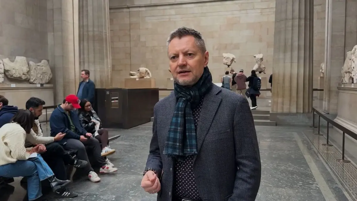 A still from the documentary