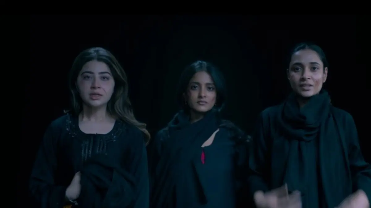 The Kerala Story 2 Teaser Out: Ulka Gupta, Aishwarya Ojha, Aditi Bhatia Reopen Religious Conversion Chapter, Pledge To Fight Back A Still From The Kerala Story 2 Teaser.