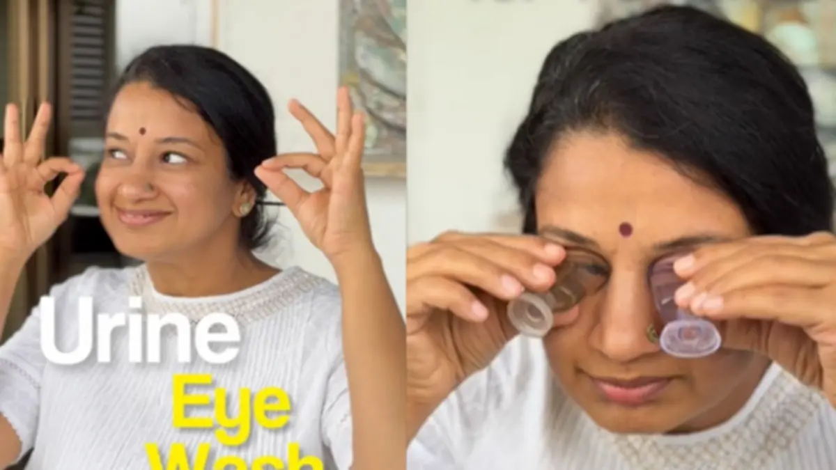 Viral Video Of Woman Washing Eyes With Her Urine Leaves Internet Stunned Viral Video Of Woman Washing Eyes With Her Urine Leaves Internet Stunned