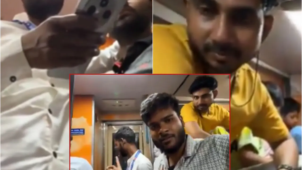 A viral video shows Indian Railway staff charging ₹2,500 from passengers for illegal seats