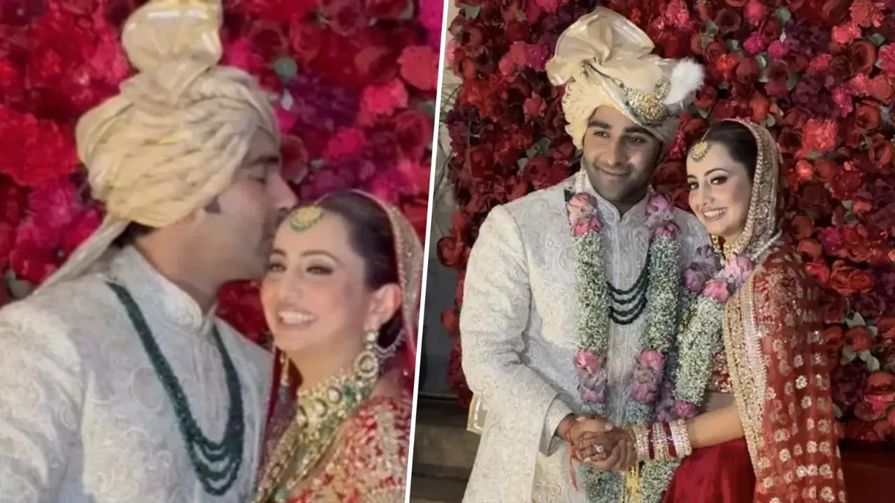 Aadar Jain and Alekha Advani make first appearance after wedding